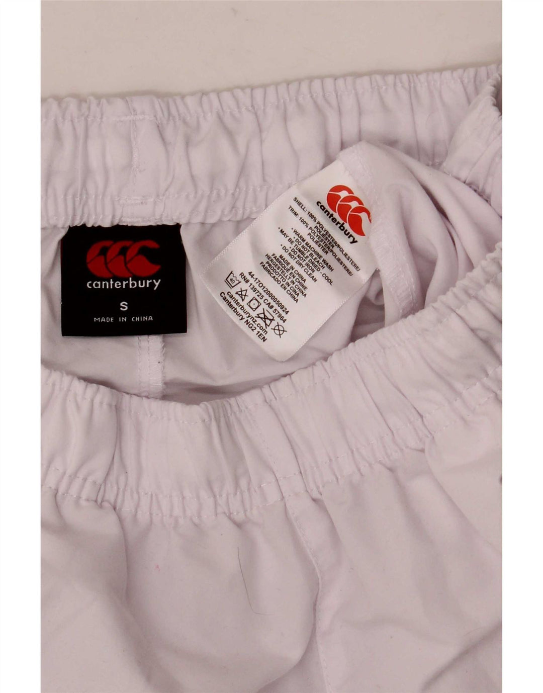 Canterbury Short de sport homme petit blanc polyester