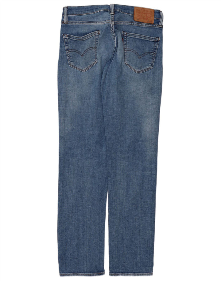 LEVI'S Mens 511 Slim Jeans W30 L32 Blue Cotton