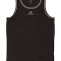 Adidas Homme Débardeur Petit Noir Moucheté Polyester