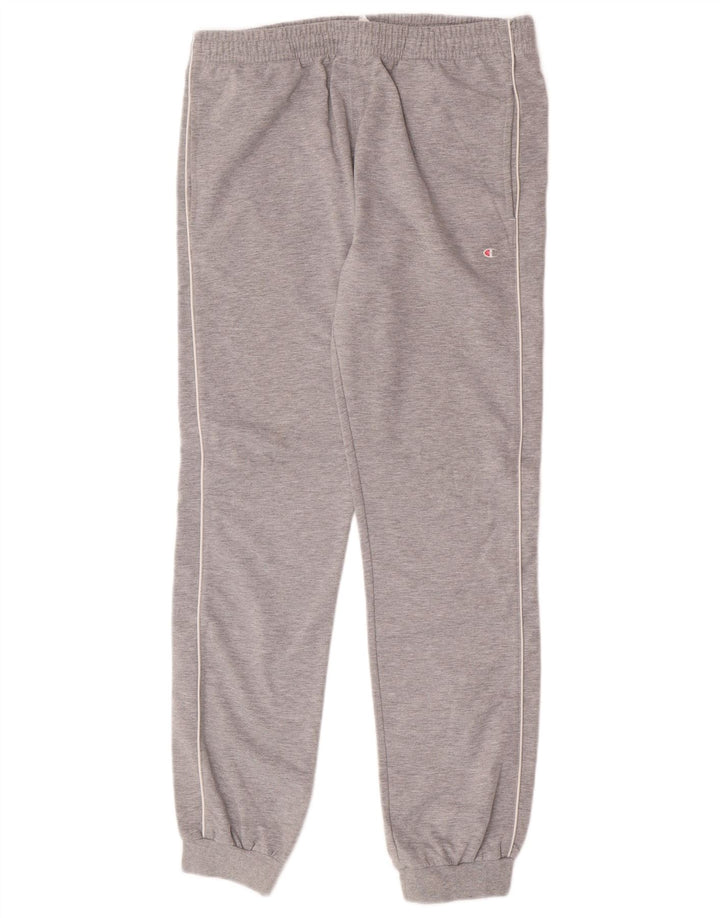 Champion Pantalon De Survêtement Joggers Homme Gris Moyen Coton