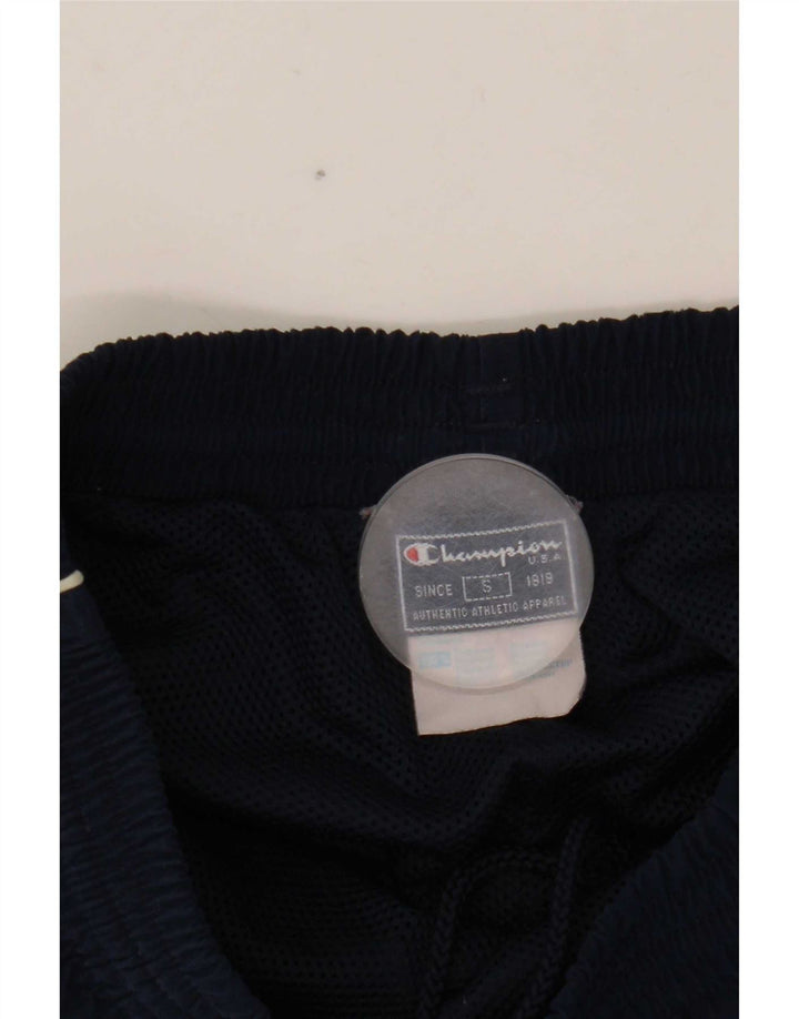 Champion Pantalon de Survêtement Cargo Homme Petit Bleu Marine Polyester