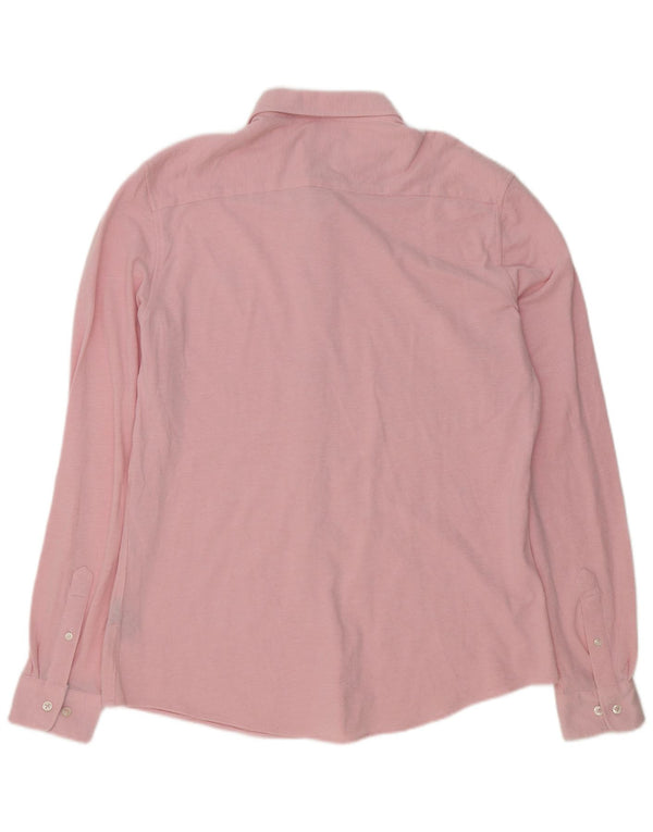 Crew Clothing Chemise Slim Fit Homme Coton Rose XL