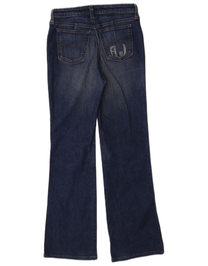 Armani Jeans Bootcut Femme W27 L29 Bleu Coton