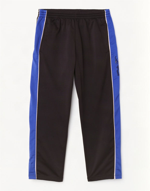Reebok Pantalon de Survêtement Graphic Homme Petit Noir Polyester Colorblock