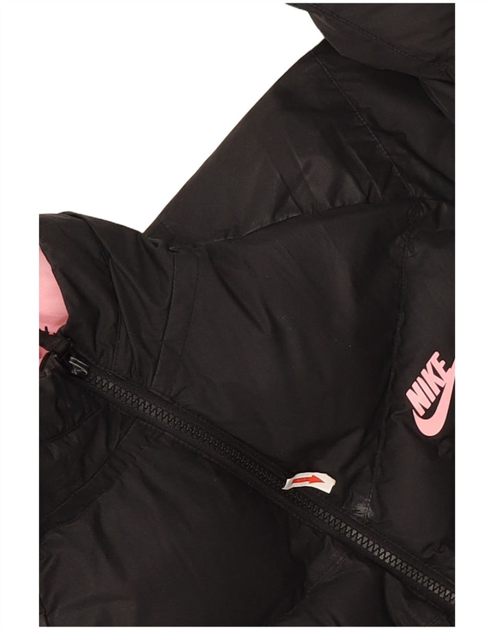 Veste matelassée à capuche Nike Fille 13-14 ans XL Noir Polyester