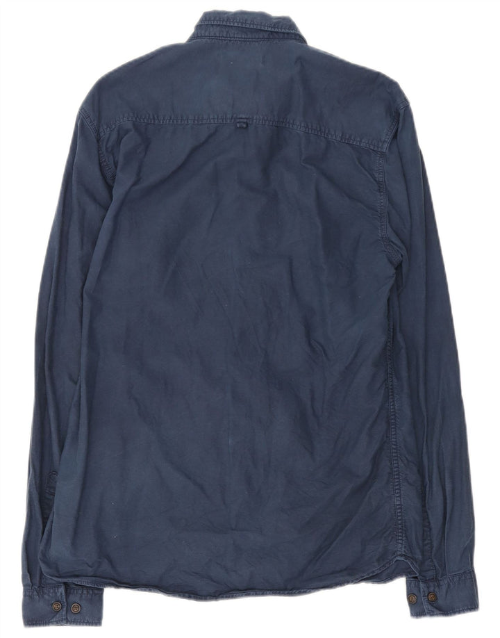 Jack & Jones Chemise Homme Large Bleu Marine Coton