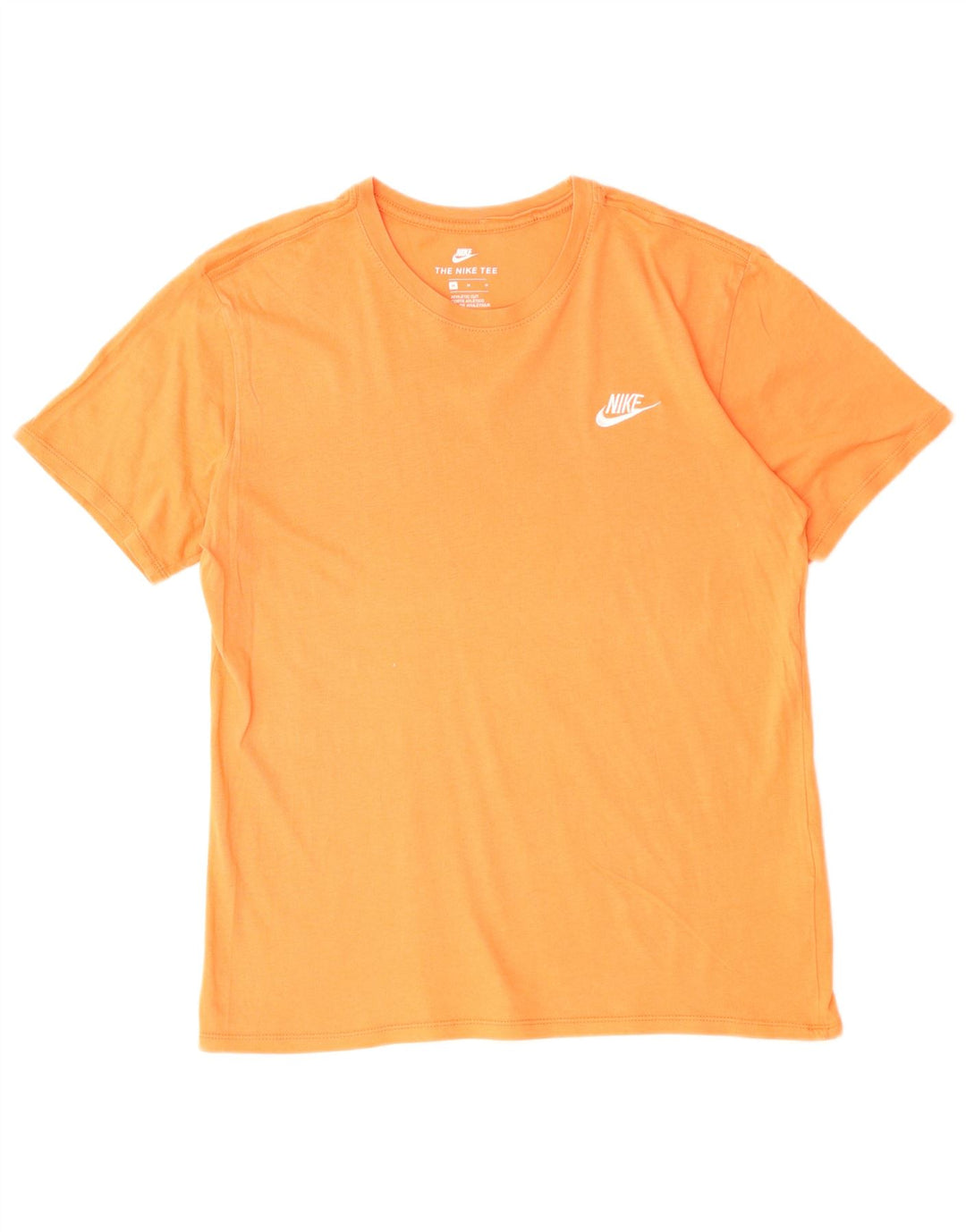 Nike T-shirt pour homme en coton orange moyen