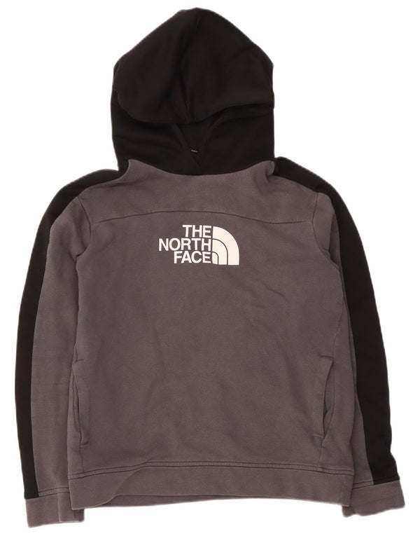 The North Face Pull à capuche graphique pour garçon 14-15 ans XL Gris Colorblock