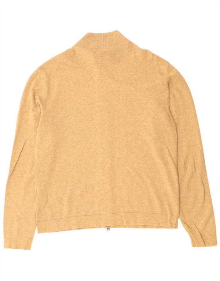 TIMBERLAND Pull Cardigan Homme XL Beige Coton