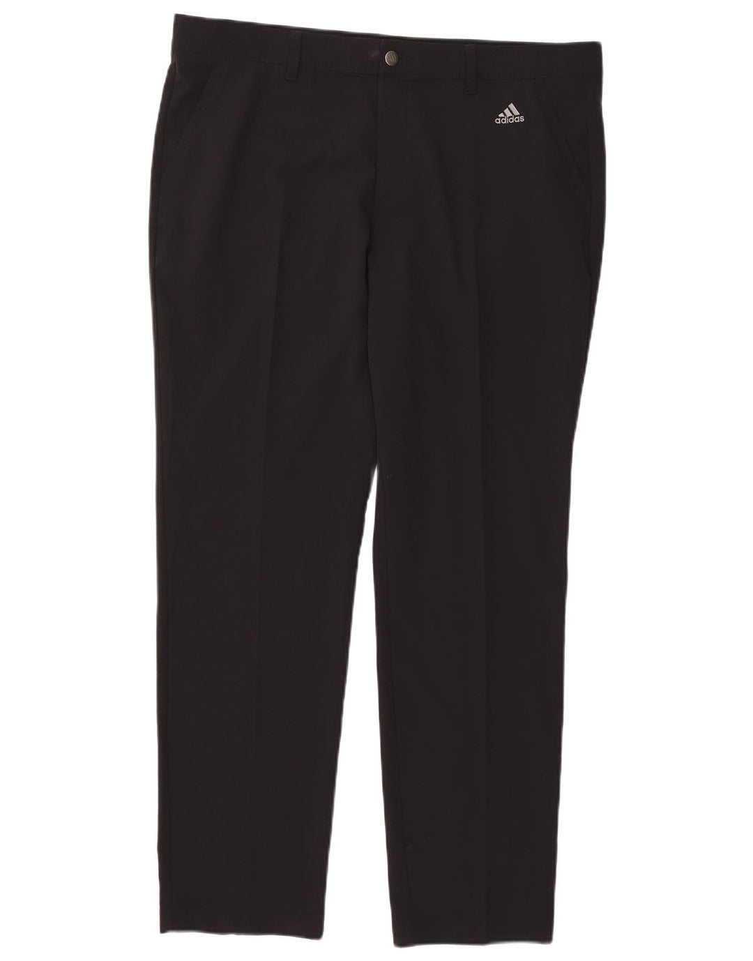 Adidas Pantalon Chino Slim Homme W38 L32 Noir Polyester