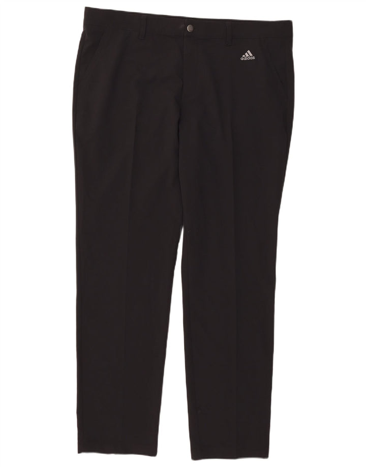 Adidas Pantalon Chino Slim Homme W38 L32 Noir Polyester