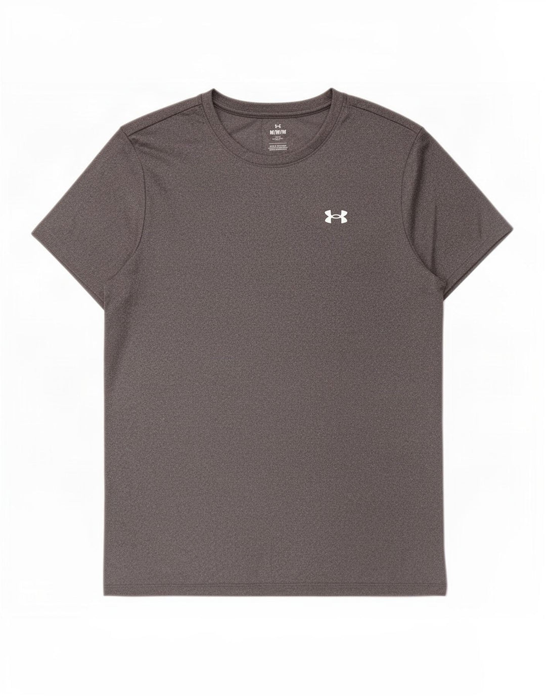 Under Armour T-Shirt Femme UK 44 Gris Moyen Polyester