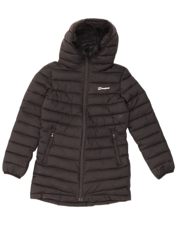 Berghaus Veste matelassée à capuche fille 9-10 ans Noir Polyester