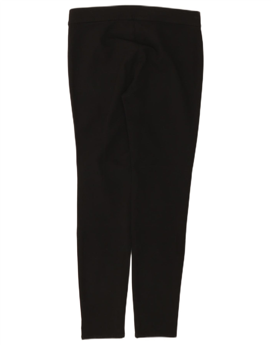 Zara Pantalon décontracté taille moyenne pour femme Medium W28 L28 Noir Polyester