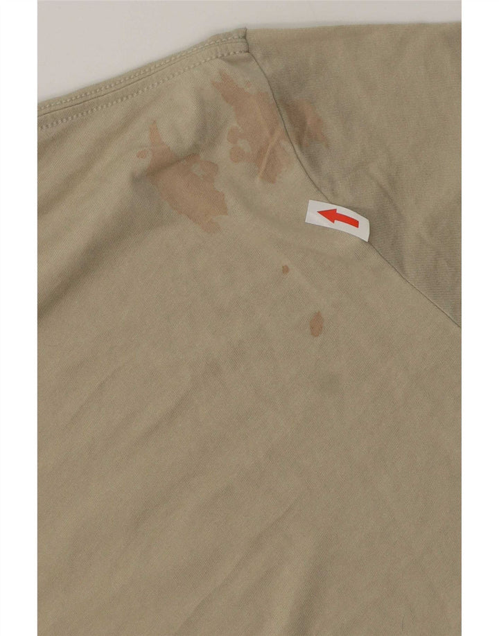 Under Armour T-Shirt Homme Beige Moyen Coton