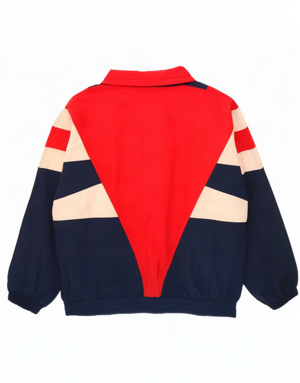 vintage Mens Unisex Survêtement Top Jacket EU 52/54 Grand Bleu Marine