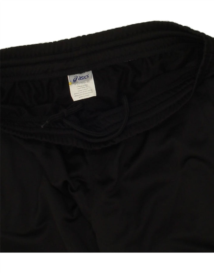 ASICS Womens Tracksuit Trousers UK 18 XL Black Polyester Vintage Asics and Second-Hand Asics from Messina Hembry 
