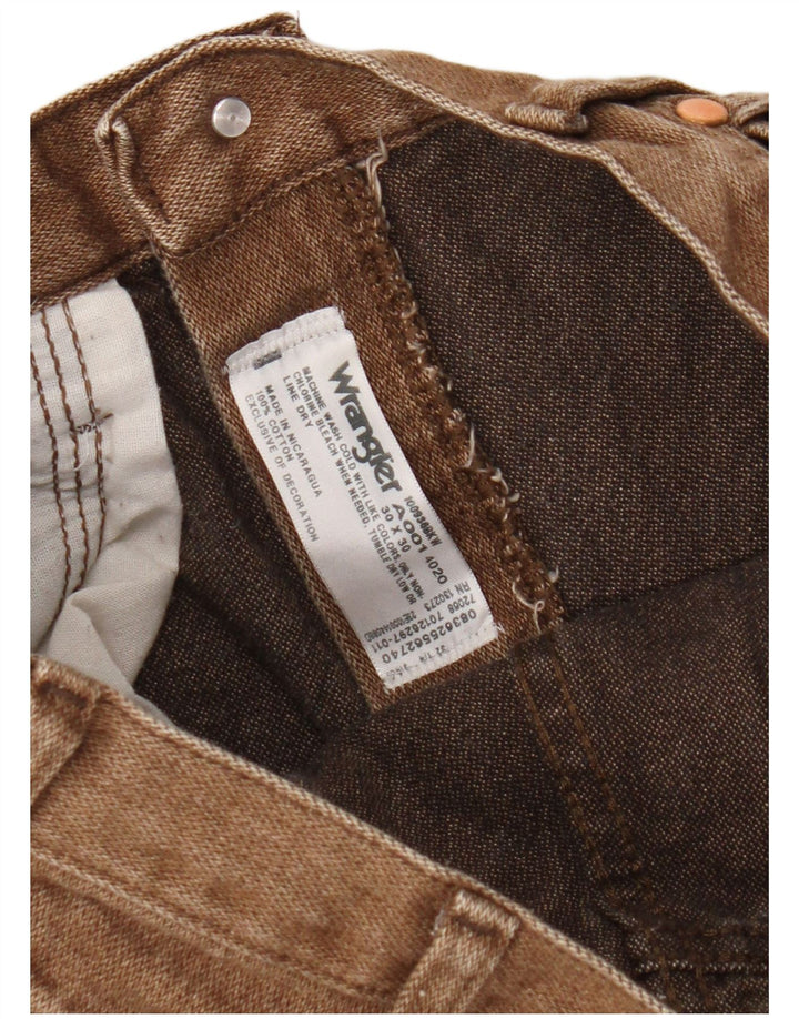 Wrangler Jean droit femme W30 L30 marron coton