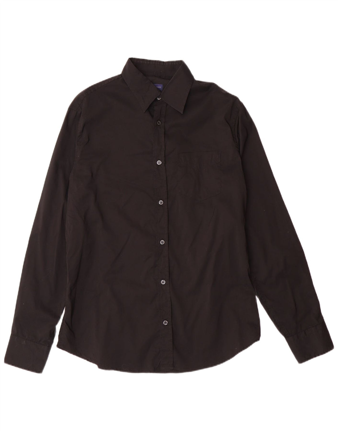 TRUSSARDI JEANS Chemise Homme Large Noir Coton