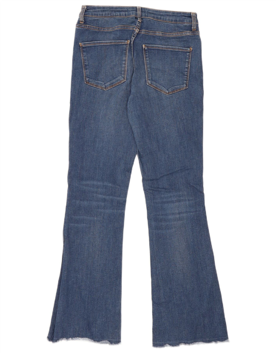Zara Jean évasé pour femme EU 38 Small W28 L31 Bleu