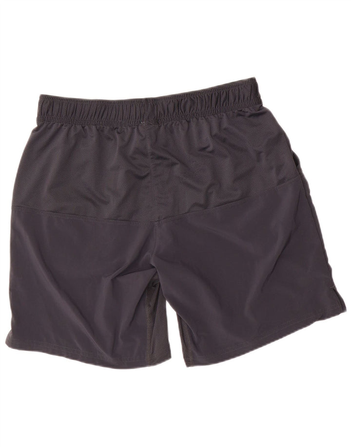 Decathlon Short de Sport Homme Gris Moyen Polyester