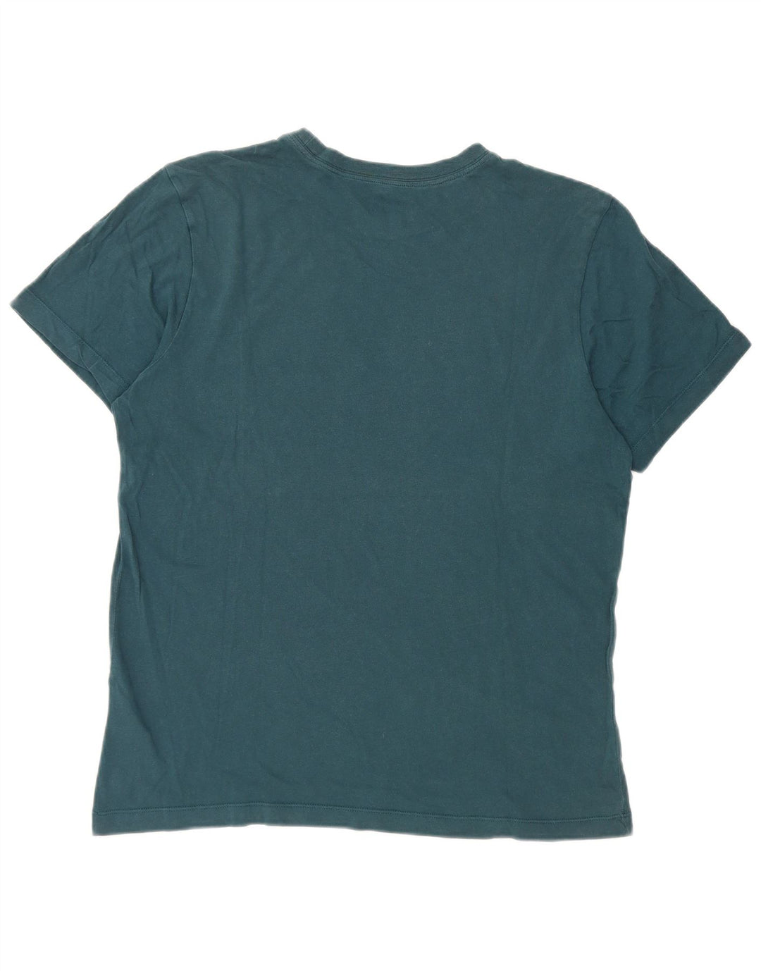 Nike Homme Swoosh Graphic T-Shirt Haut Bleu Moyen Coton