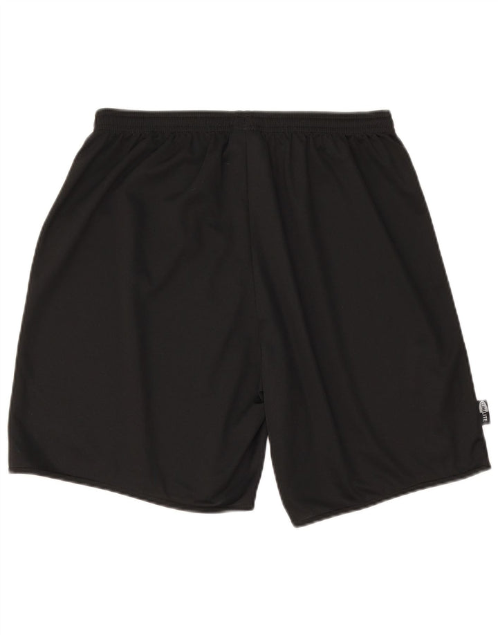 ADIDAS Short de sport Climalite pour hommes, grand, noir, polyester