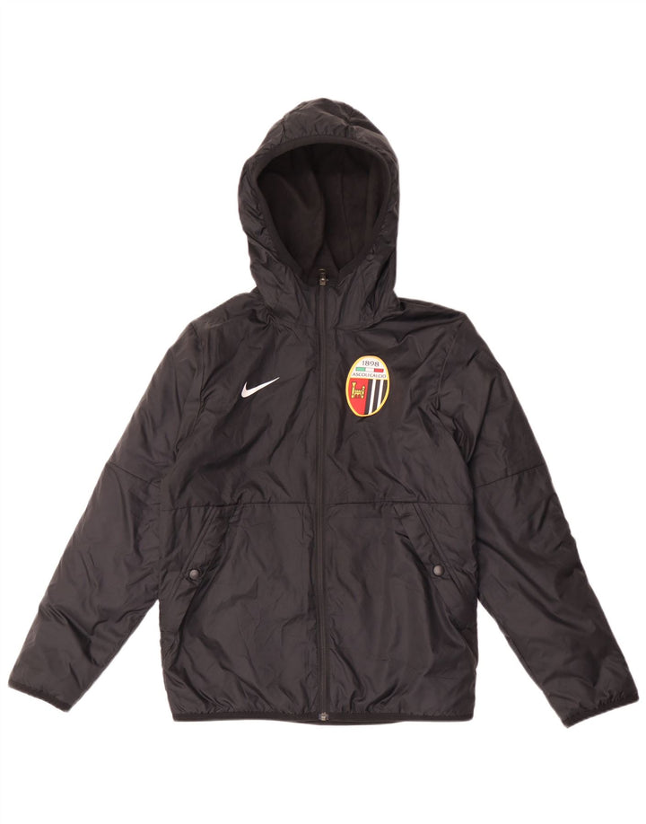 Veste coupe-vent à capuche Nike garçon 12-13 ans noir moyen polyester