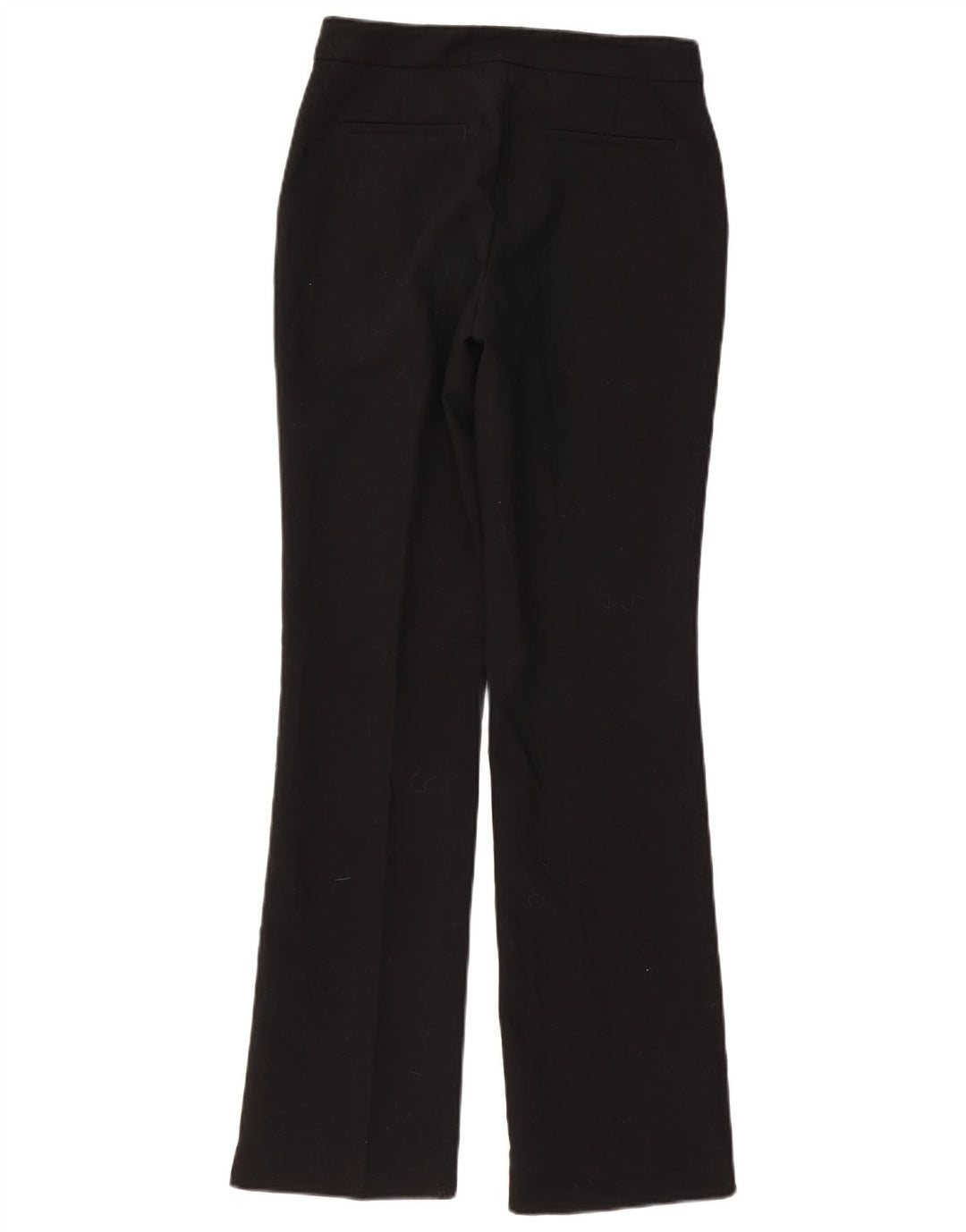 ZARA Pantalon de Costume Droit Femme Petit W27 L33 Noir Polyester