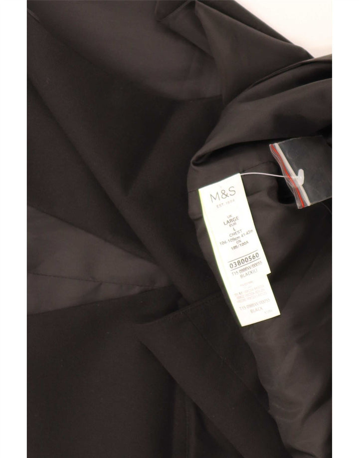 Marks & Spencer Gilet homme grand noir polyester