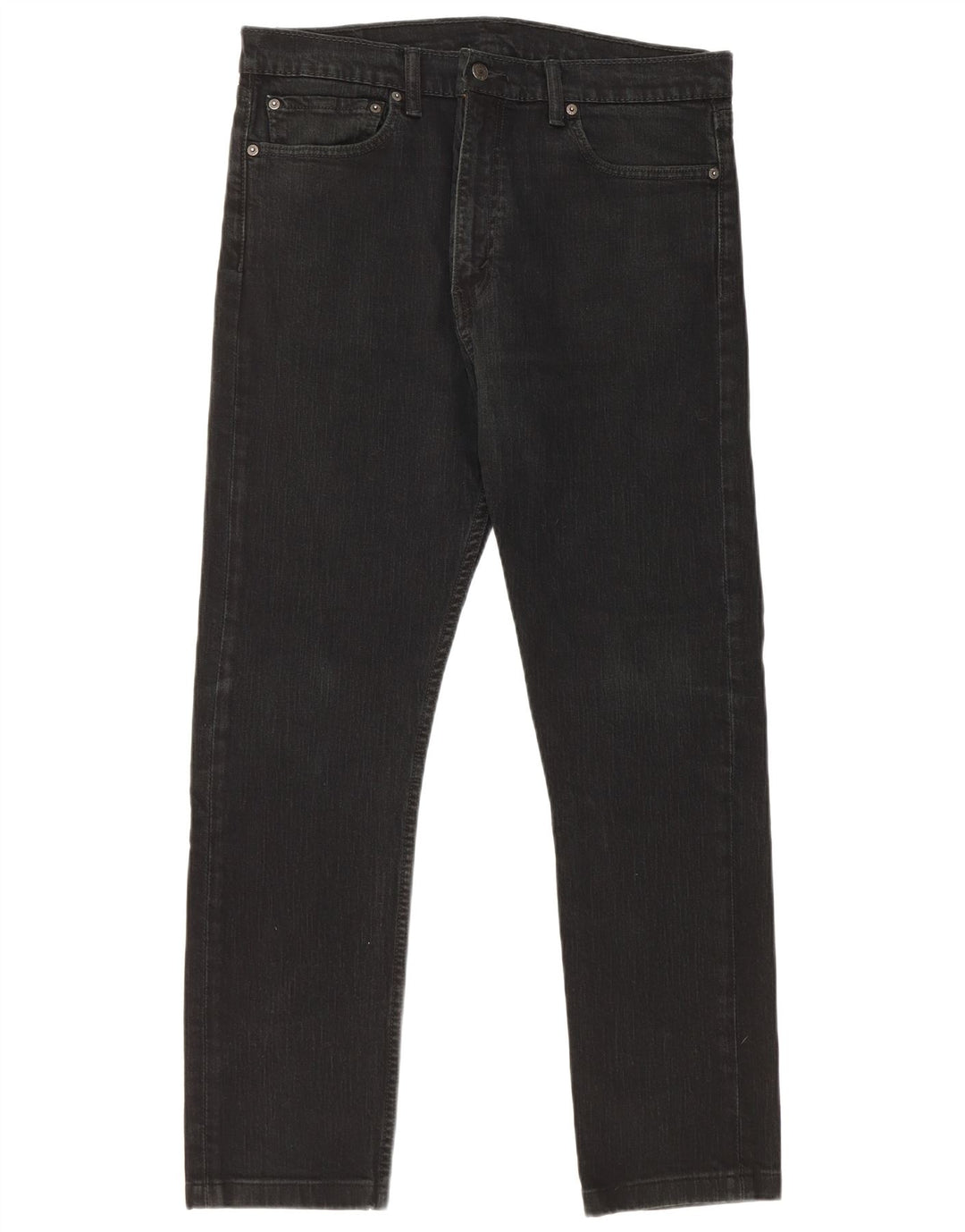 LEVI'S Jean Droit Homme W36 L29 Noir Coton