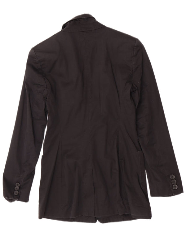 Oasis Veste blazer 1 bouton pour femme UK 8 Small Noir