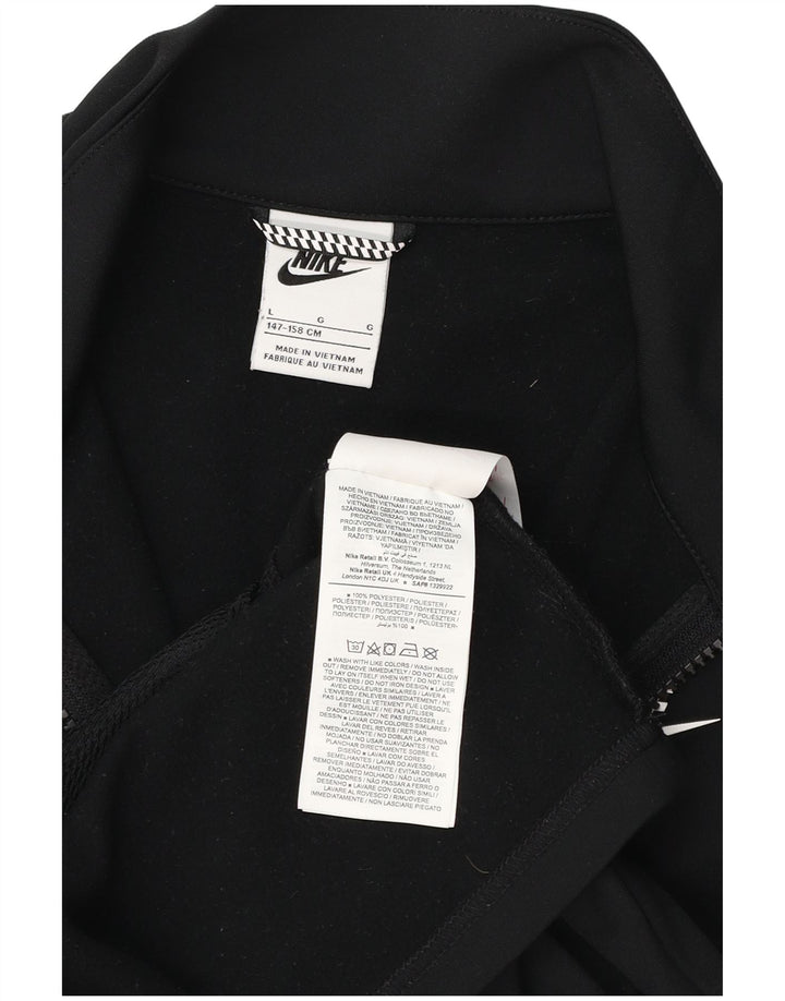 Nike Veste de survêtement graphique pour garçon 12-13 ans Large Noir Polyester