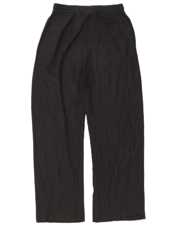 Zara Pantalon de survêtement pour femme UK 12 Medium Noir