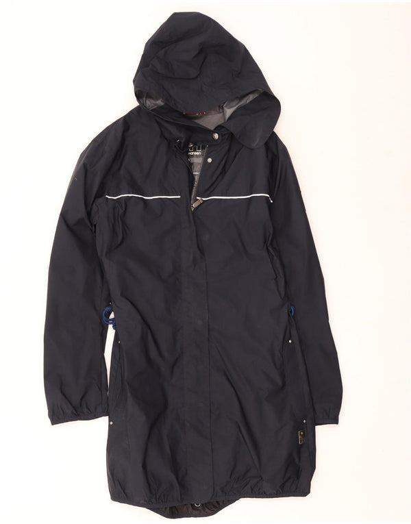 Helly Hansen Manteau imperméable à capuche pour femme UK 16 Large Noir Polyester