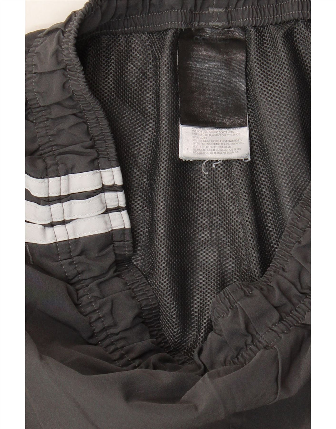 Adidas Short de sport homme gris moyen polyester