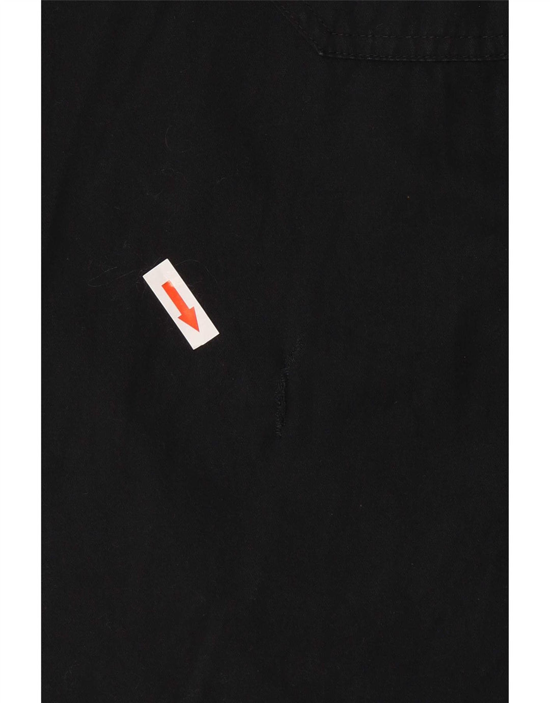 Wrangler Chemise à manches courtes pour homme Grand coton noir