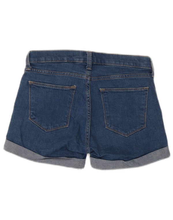 Gap Short en jean pour femme US 0 XS W25 Bleu Coton