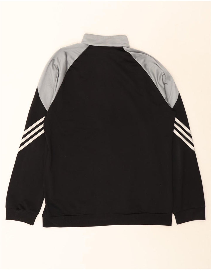 Adidas Survêtement complet pour homme Large Noir Colorblock Polyester