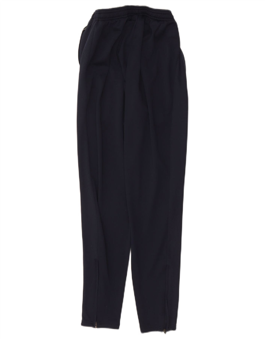 NIKE Pantalon de survêtement graphique Dri Fit pour hommes, petit, bleu marine, en polyester