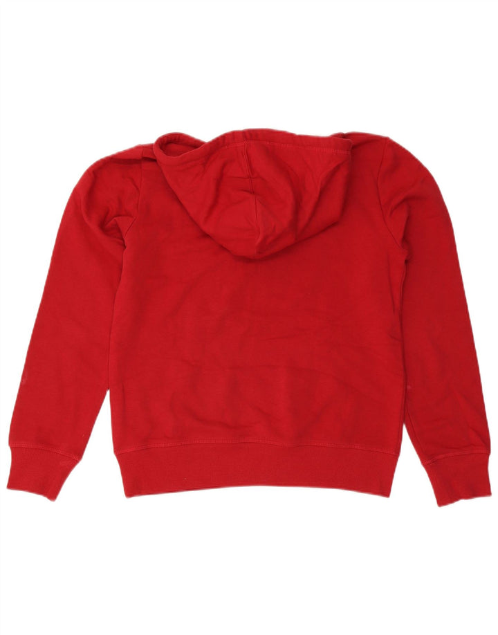 Champion Pull à capuche graphique pour femme UK 14 Rouge moyen Coton
