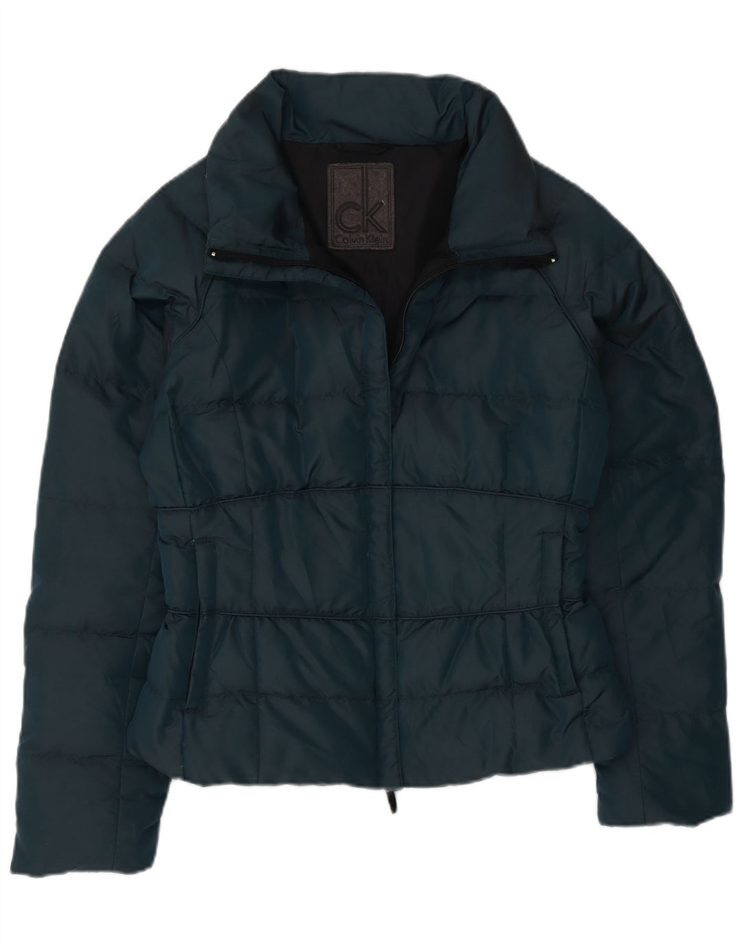 Calvin Klein Veste matelassée IT 44 en polyamide vert moyen |