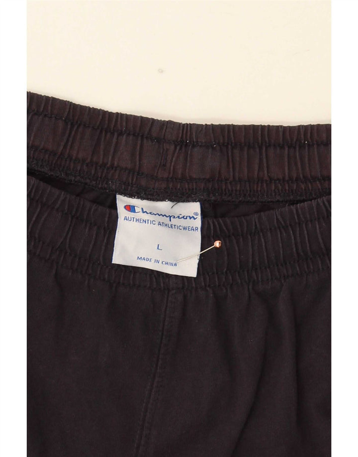 Champion Short de Sport Homme Grand Bleu Marine Coton