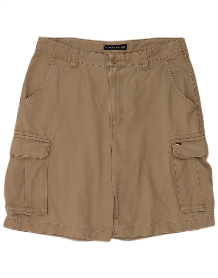 Tommy Hilfiger Short Cargo Homme W33 Coton Beige Moyen