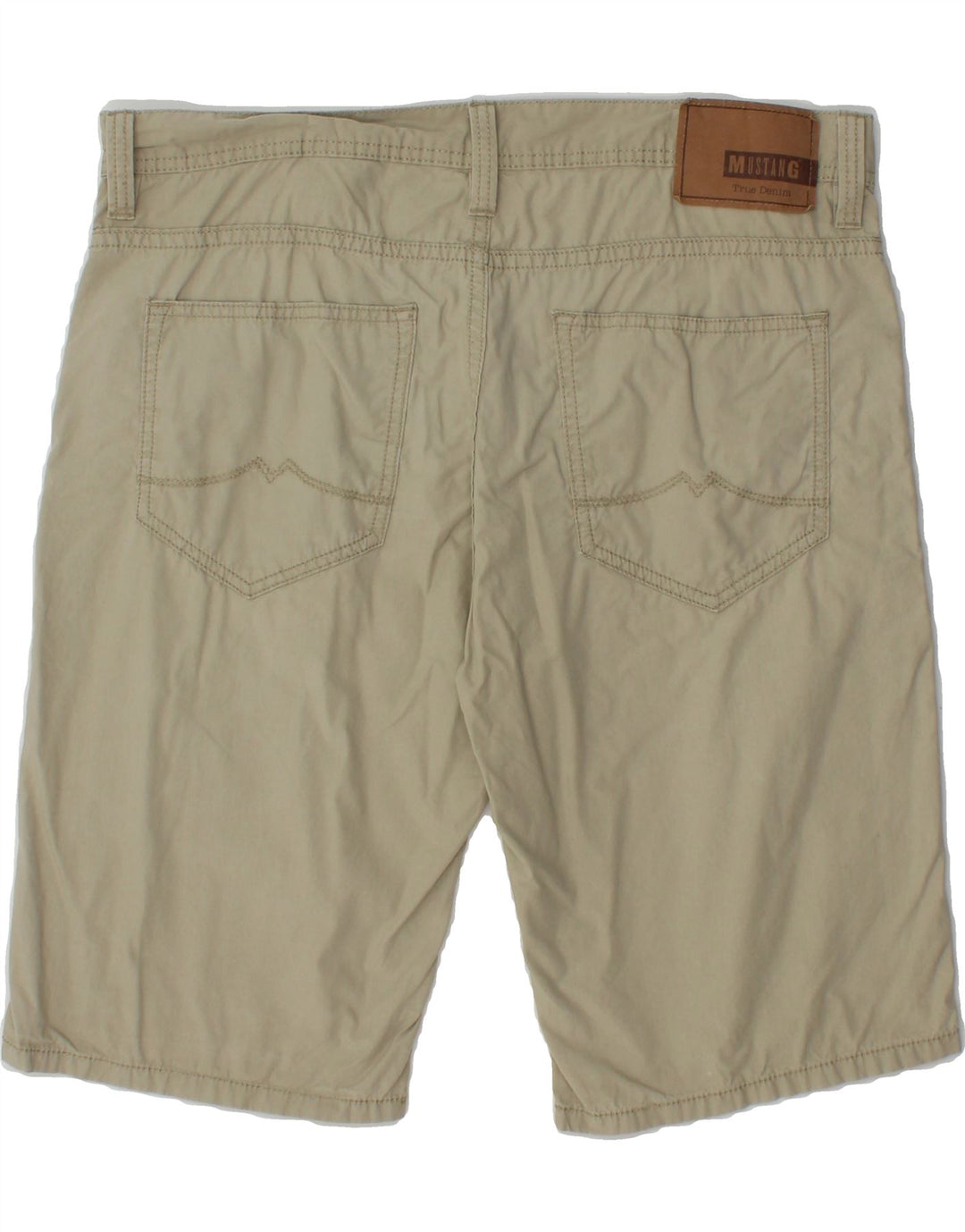MUSTANG Mens Casual Shorts W32 Medium Beige Cotton Vintage Mustang and Second-Hand Mustang from Messina Hembry 