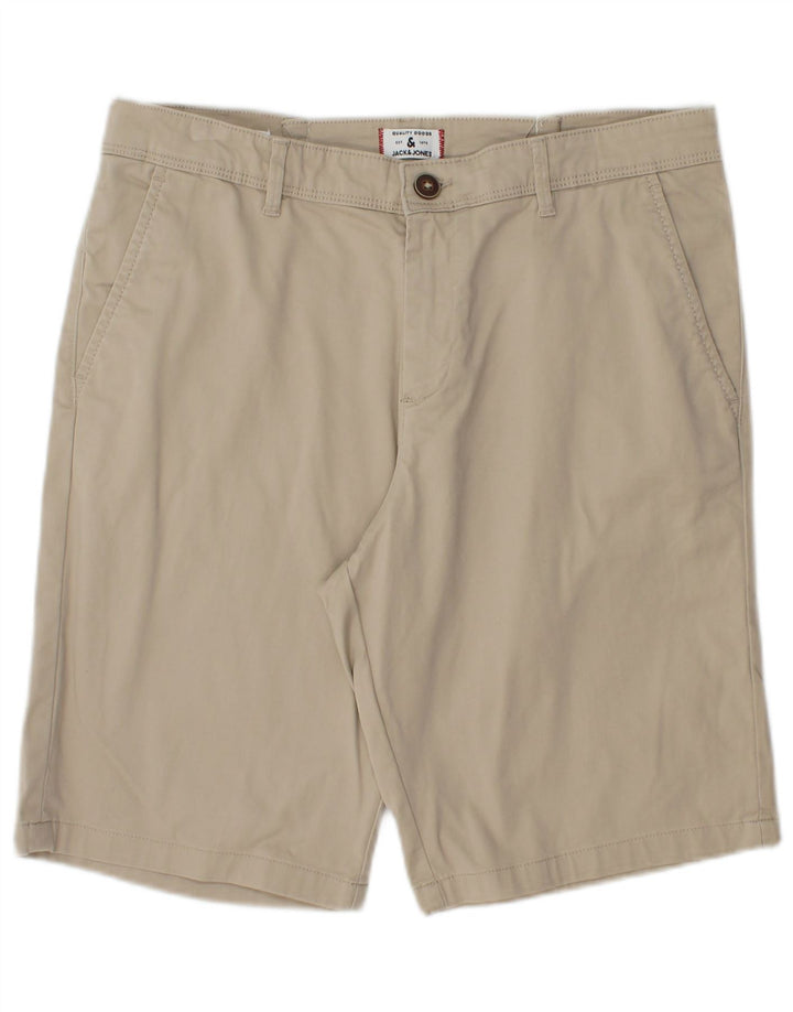 JACK & JONES Short Chino Homme Large W32 Coton Beige