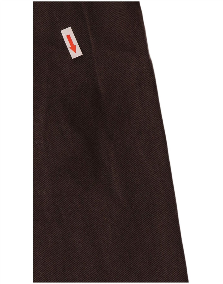 Marks & Spencer Jean droit Blue Harbor homme W36 L31 coton marron