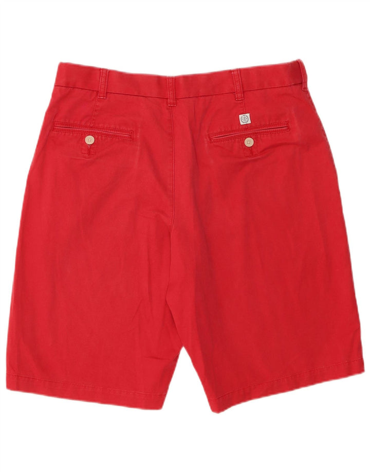 Marks & Spencer Short Chino Homme W34 Grand Rouge Coton