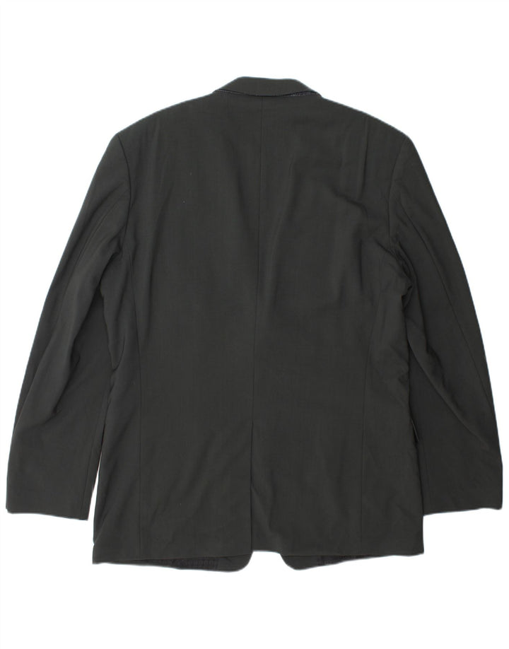 Hugo Boss Veste Blazer 2 Boutons Homme EU 52 XL Laine Grise