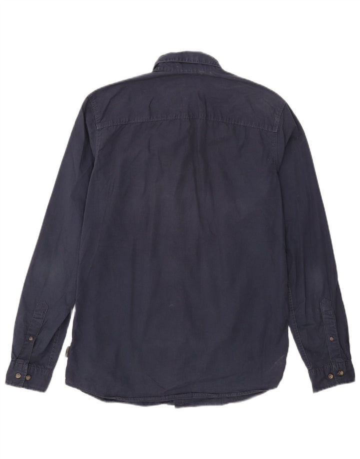 Jack & Jones Chemise Homme Bleu Marine Moyen Coton